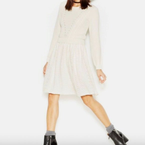 Maison Jules Sweater And Tulle Dress - Picture 3 of 15